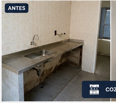 Antes — Cozinha